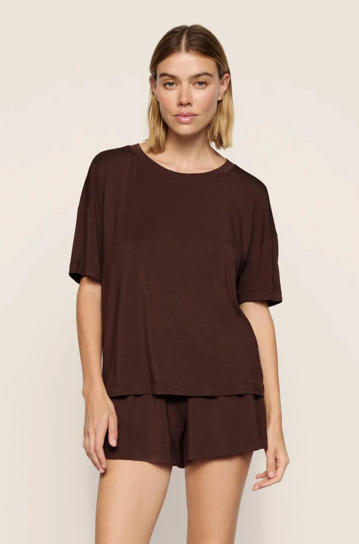 Gisele Everyday T-Shirt Chocolate