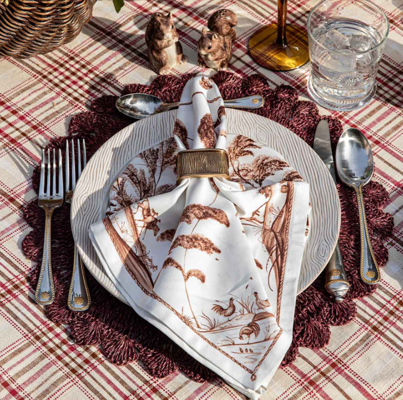 Country Estate Harvest Napkins S/4