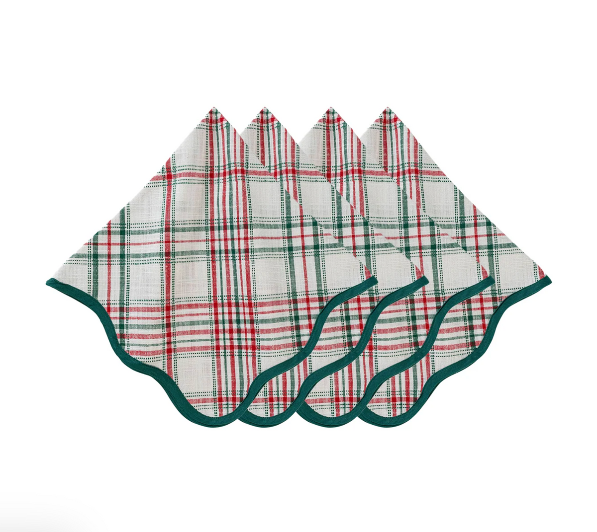 Merry Tartan Napkin S/4