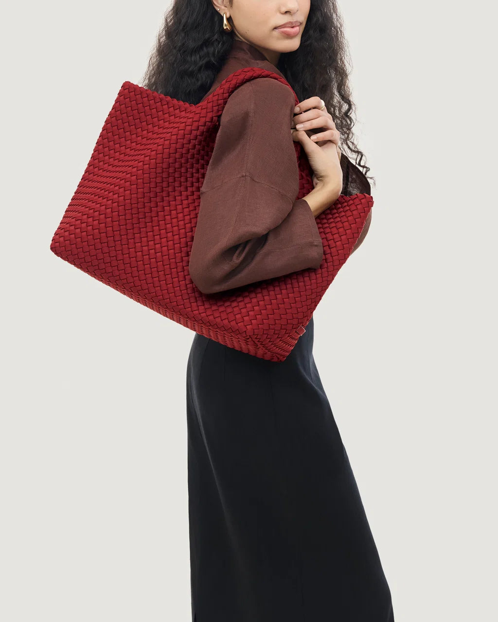 St. Barths Large Tote - Rosso