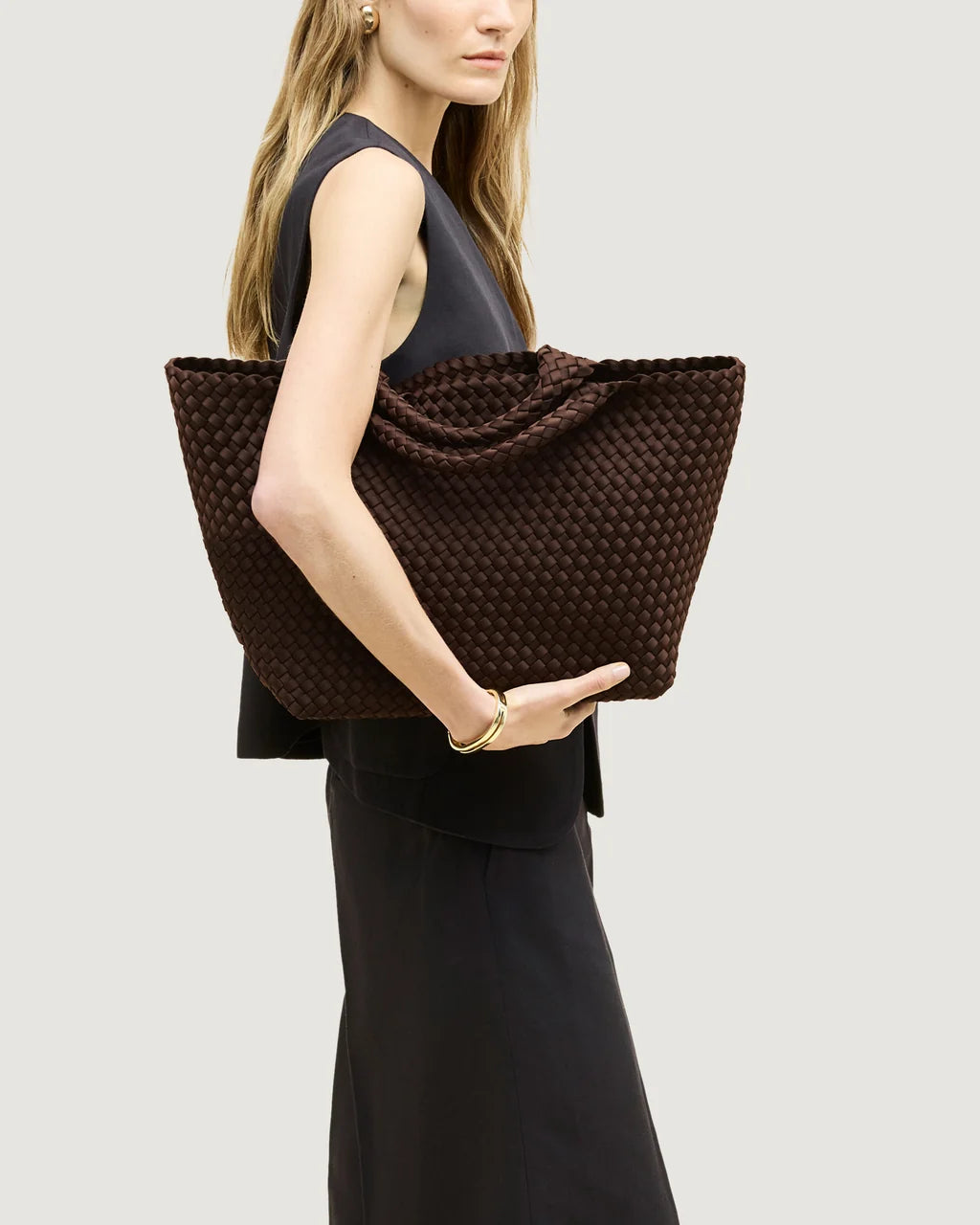 St. Barths Medium Tote - Chocolate