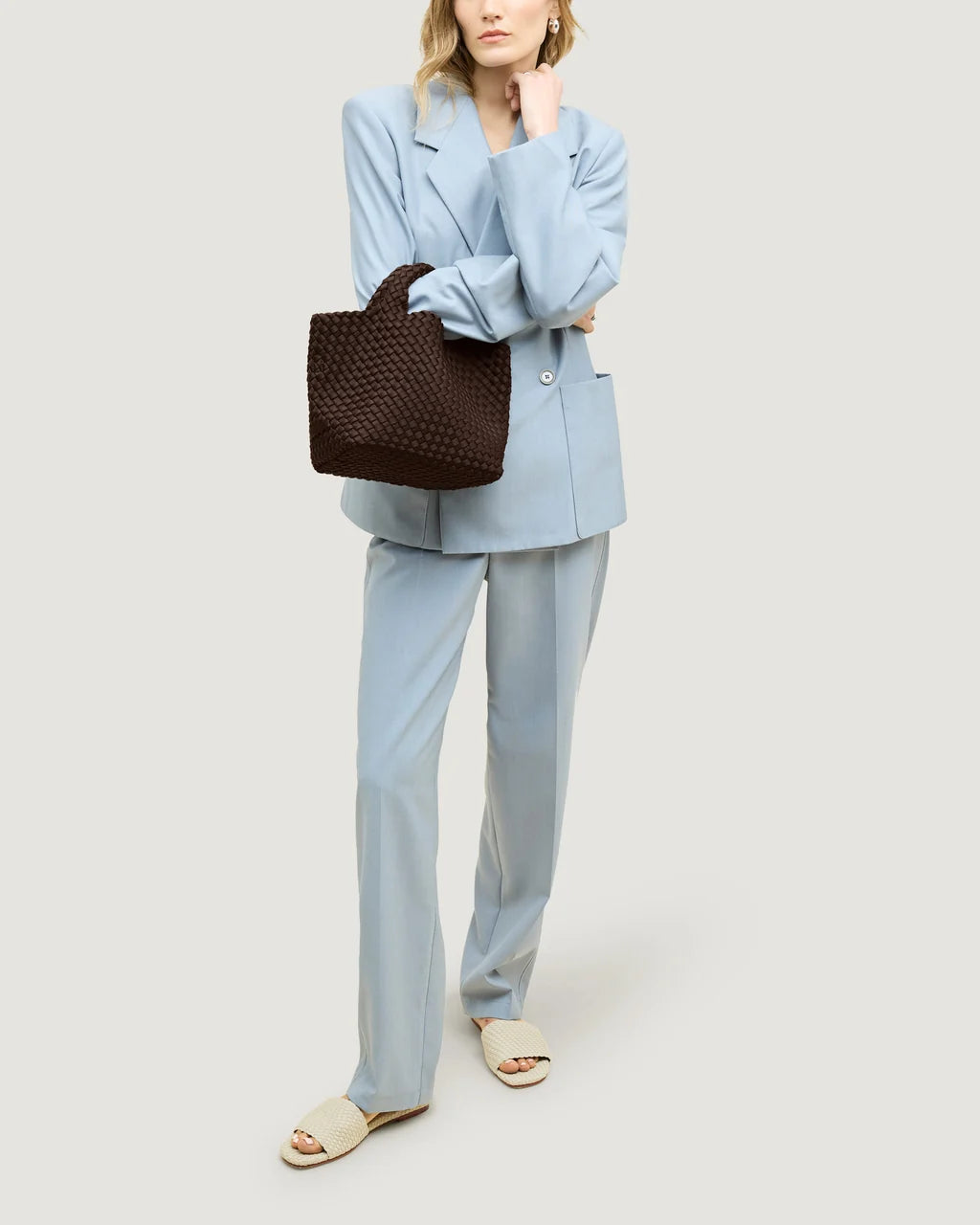 St. Barths Small Tote - Chocolate