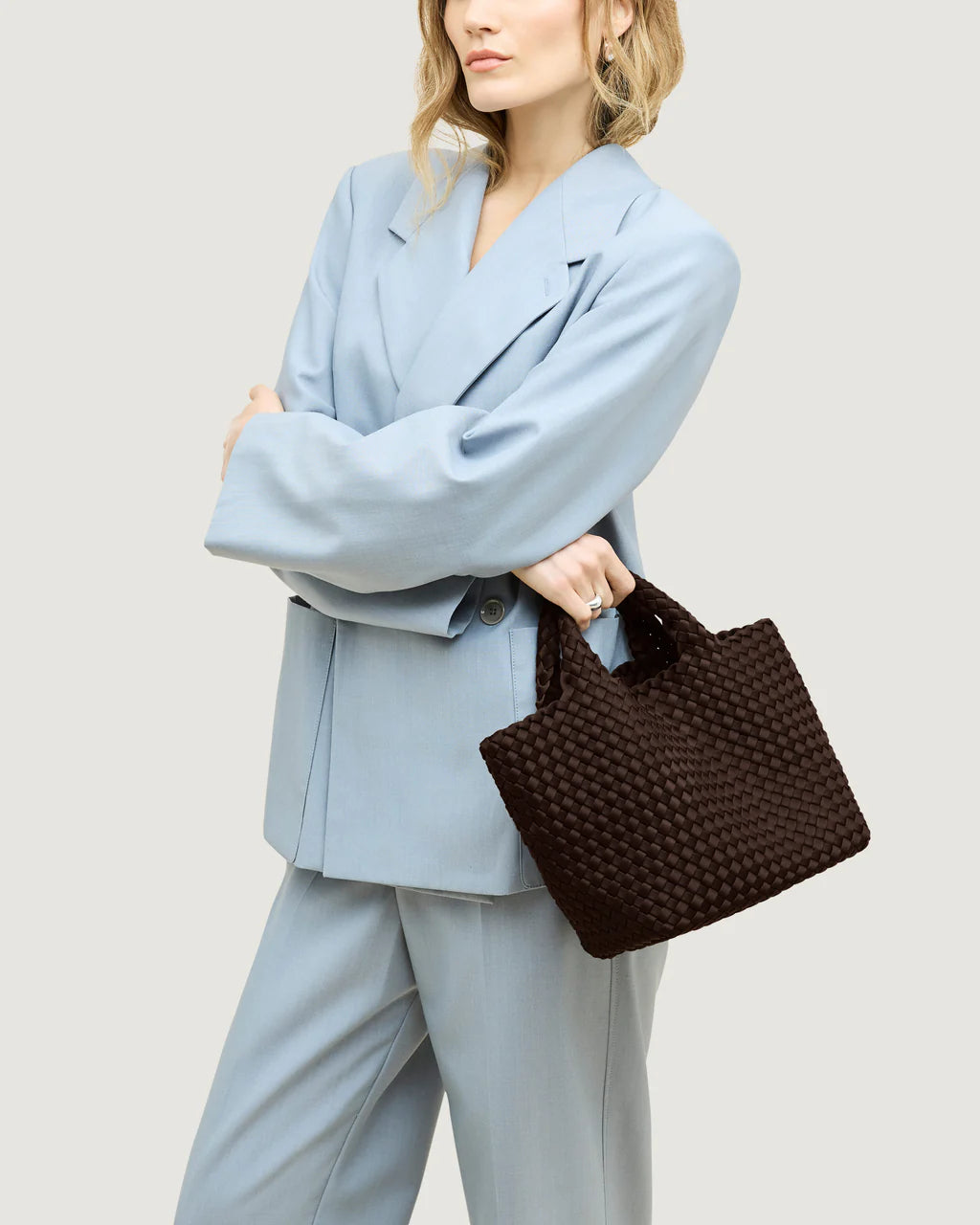 St. Barths Small Tote - Chocolate