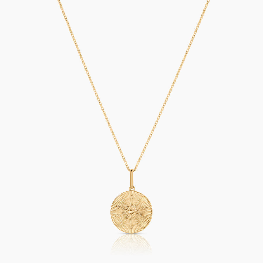 Sundial Coin Charm