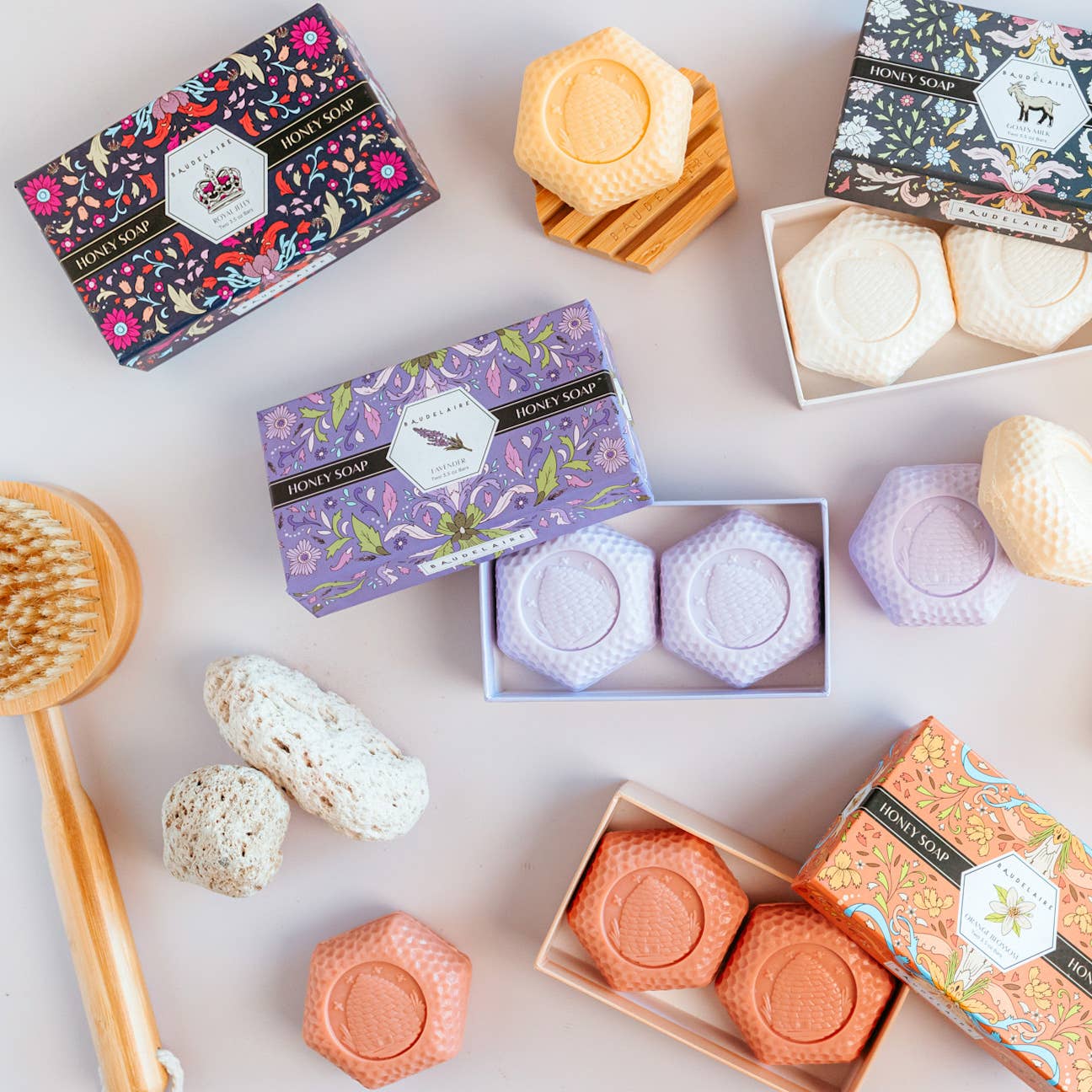 Lavender Honey Soap 2 Bar Gift Box