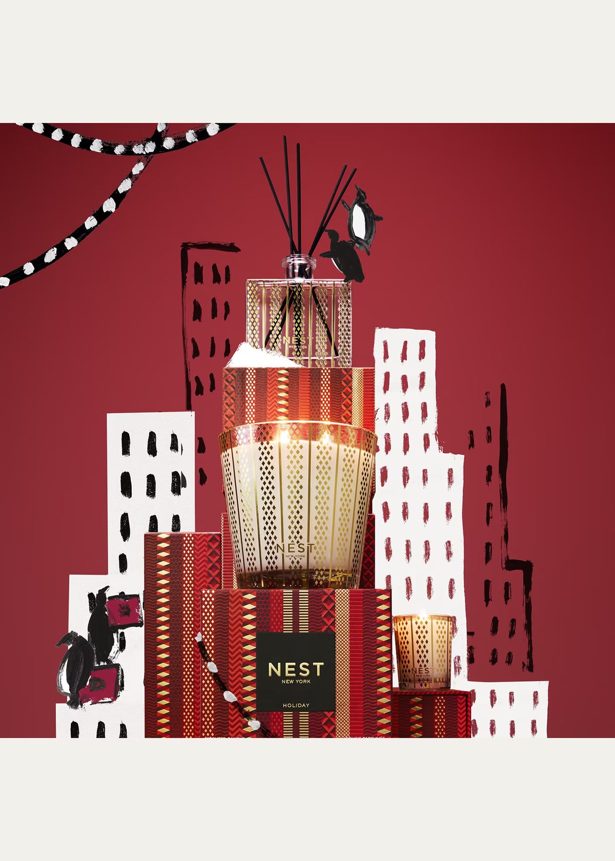 Holiday 3-Wick Candle