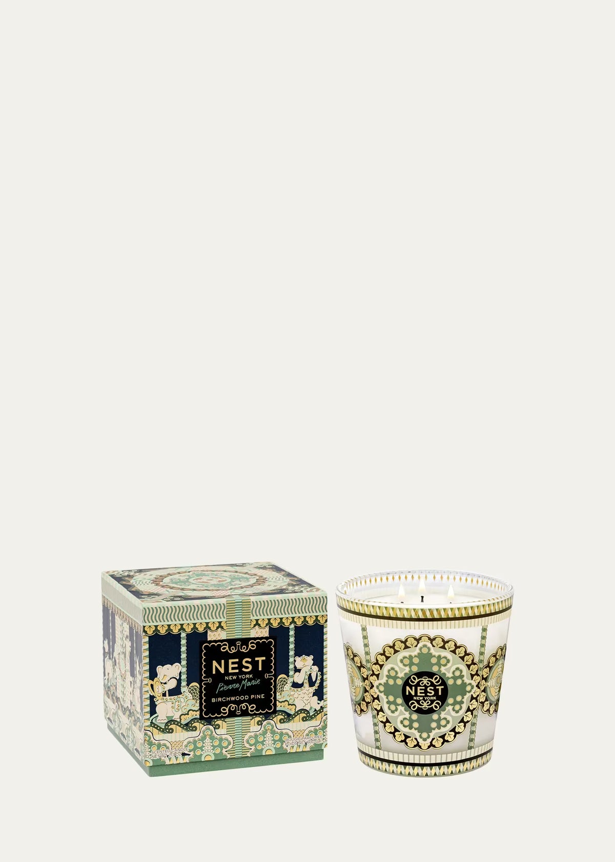 x Pierre Marie Birchwood Pine 3-Wick Candle