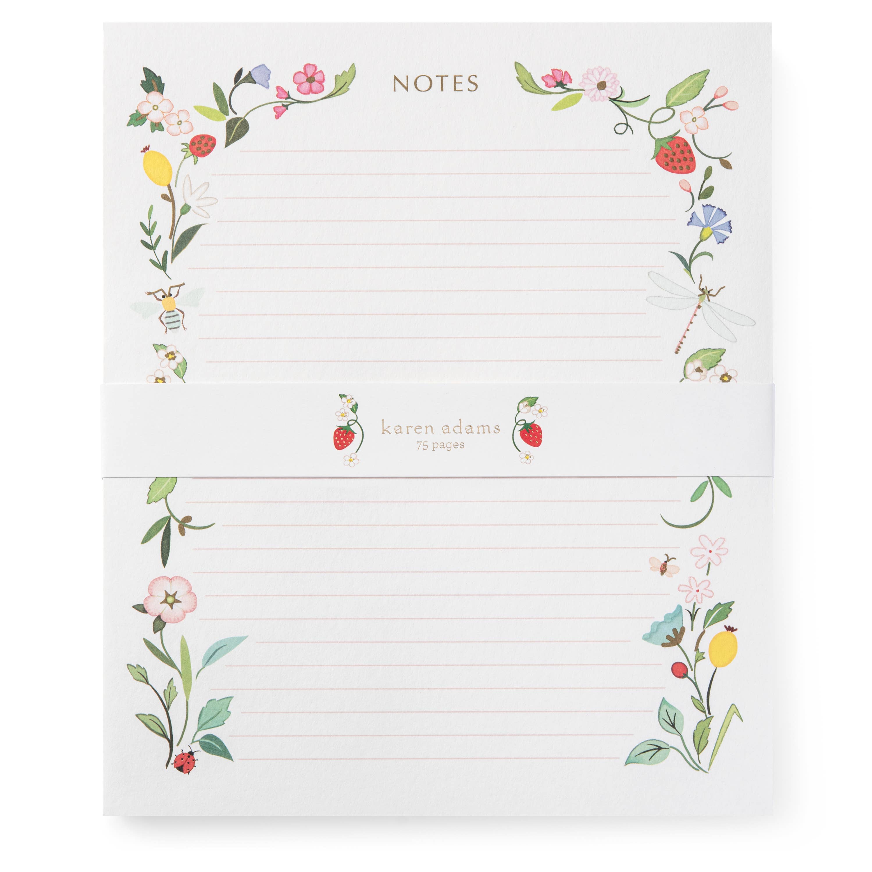 Strawberry Notepad