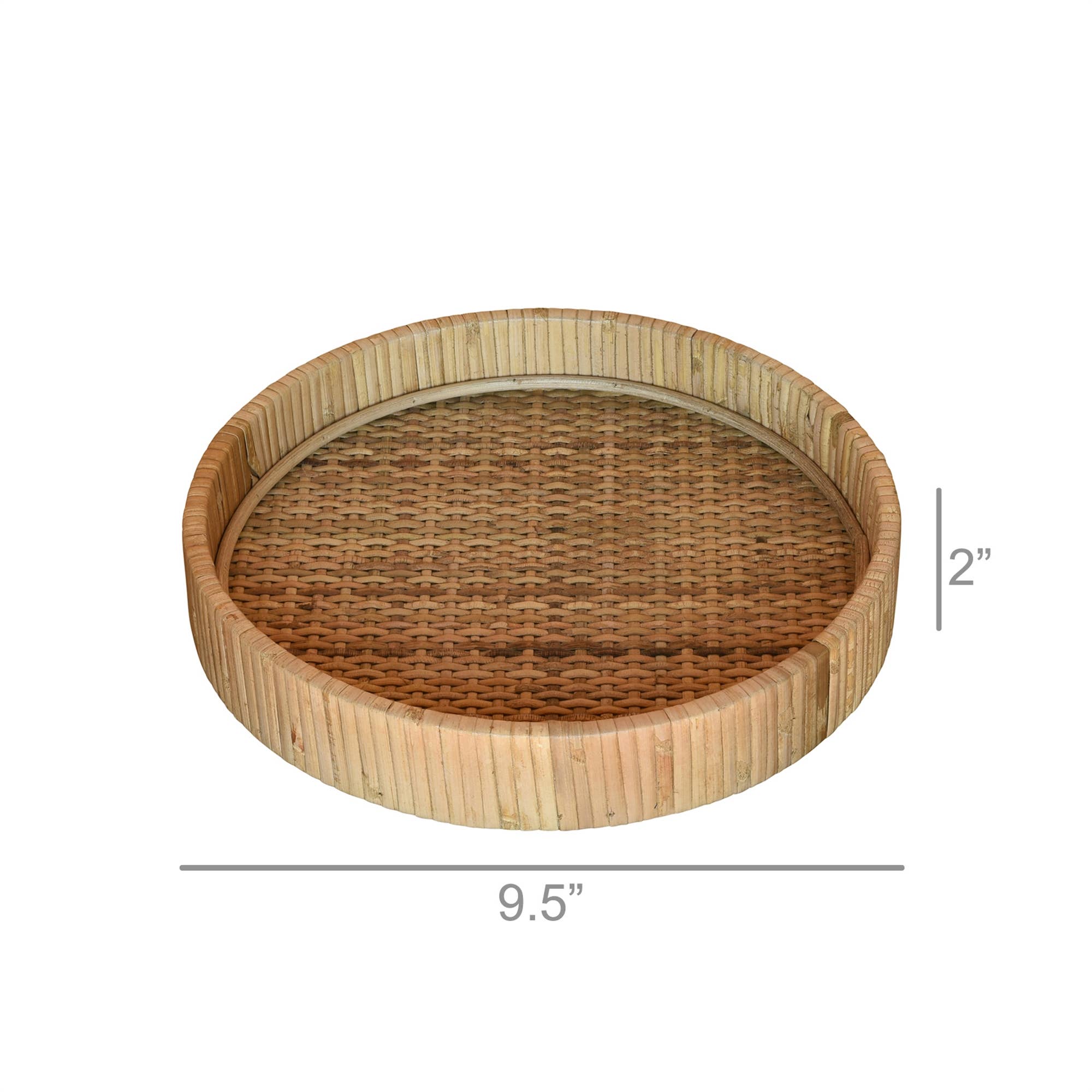 Cayman Small Rattan Tray