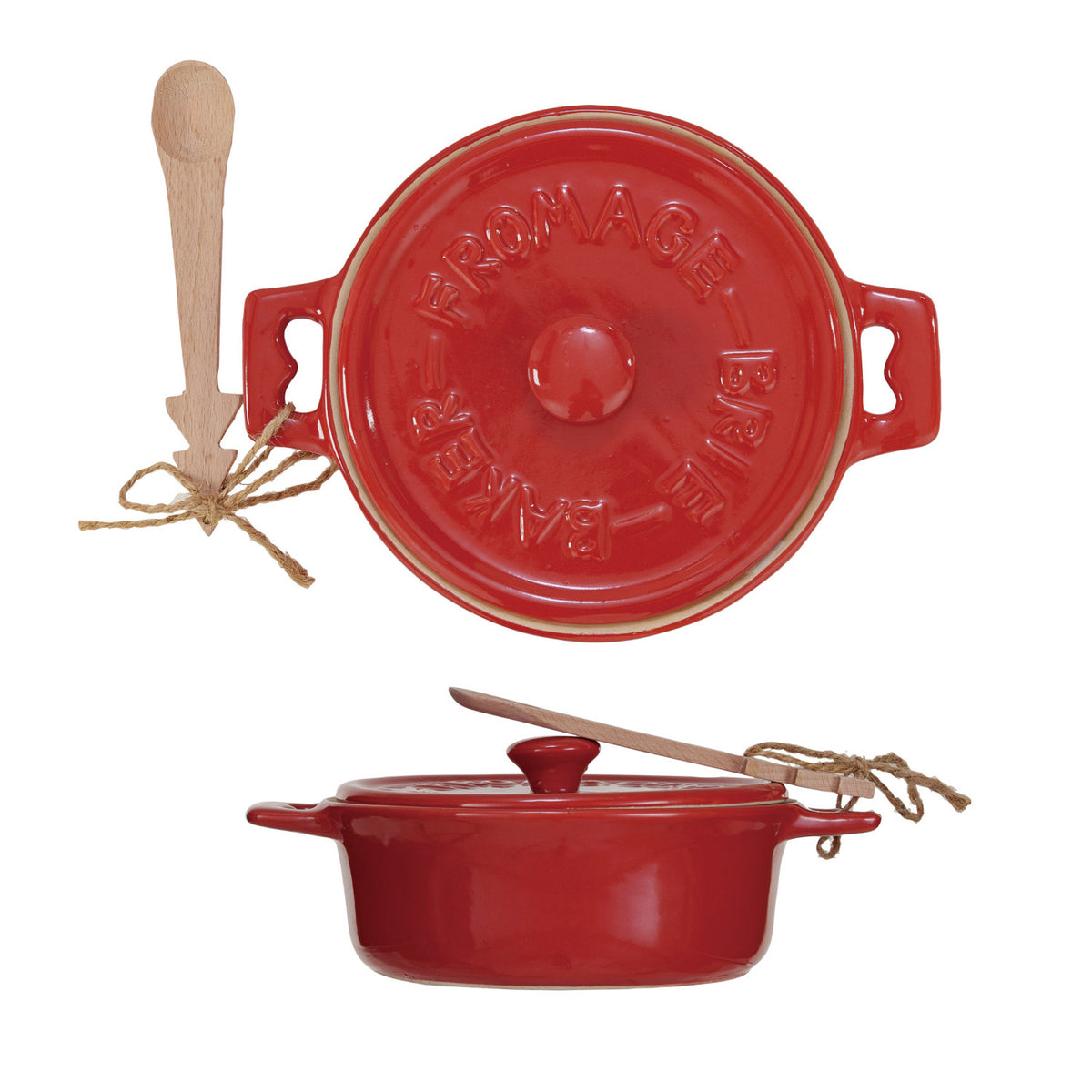 Brie Baker & Spoon Set