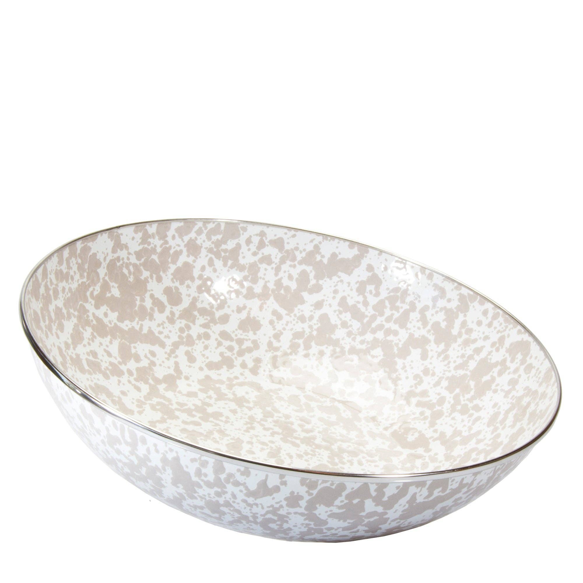 Enamelware Swirl Catering Bowl