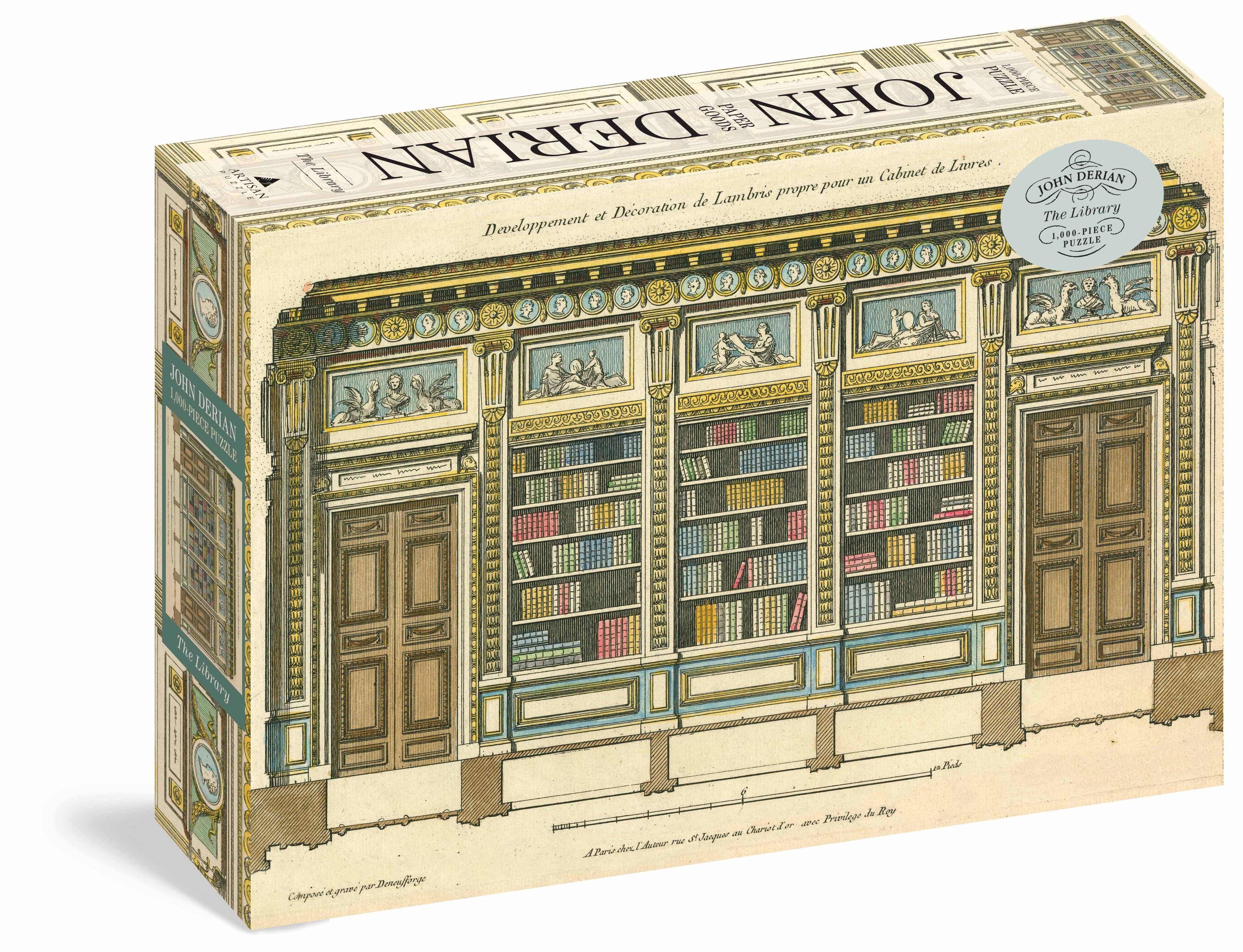 John Derian The Library Puzzle