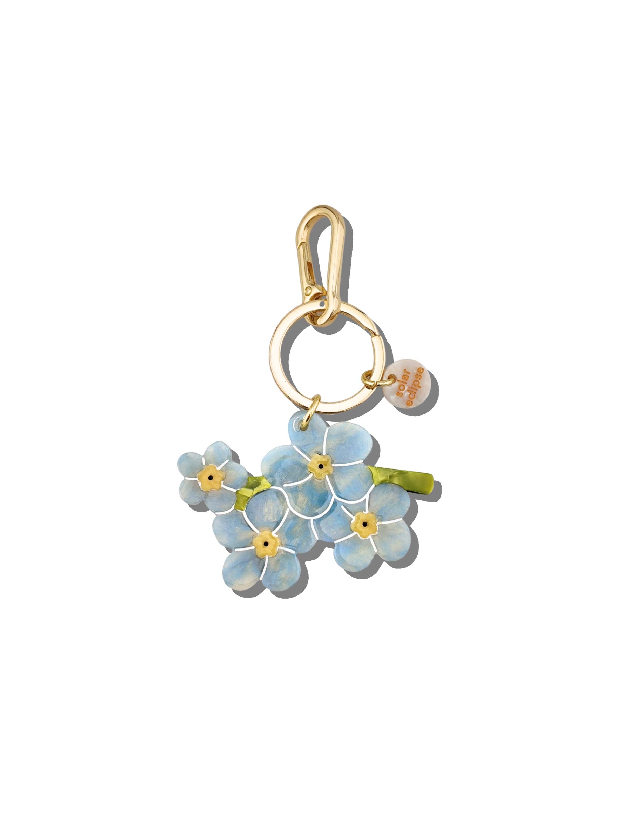 Forget-Me-Not Keychain
