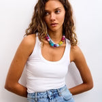 Jane 20MM Beaded Necklace