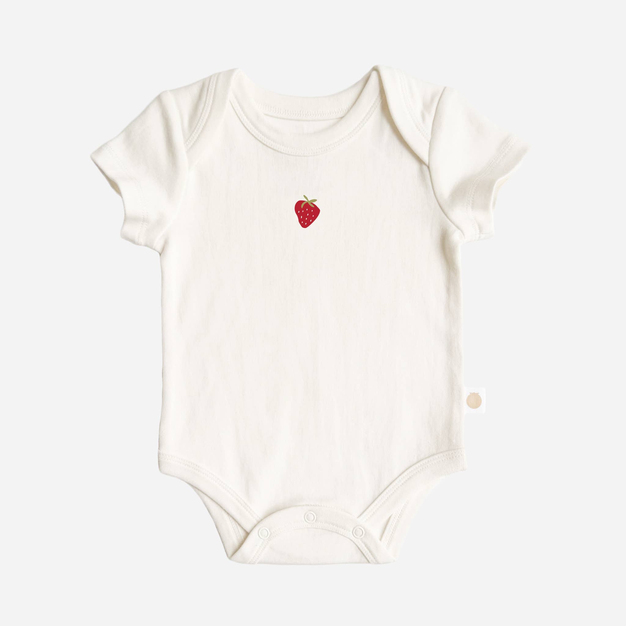 Strawberry Organic Cotton Onesie