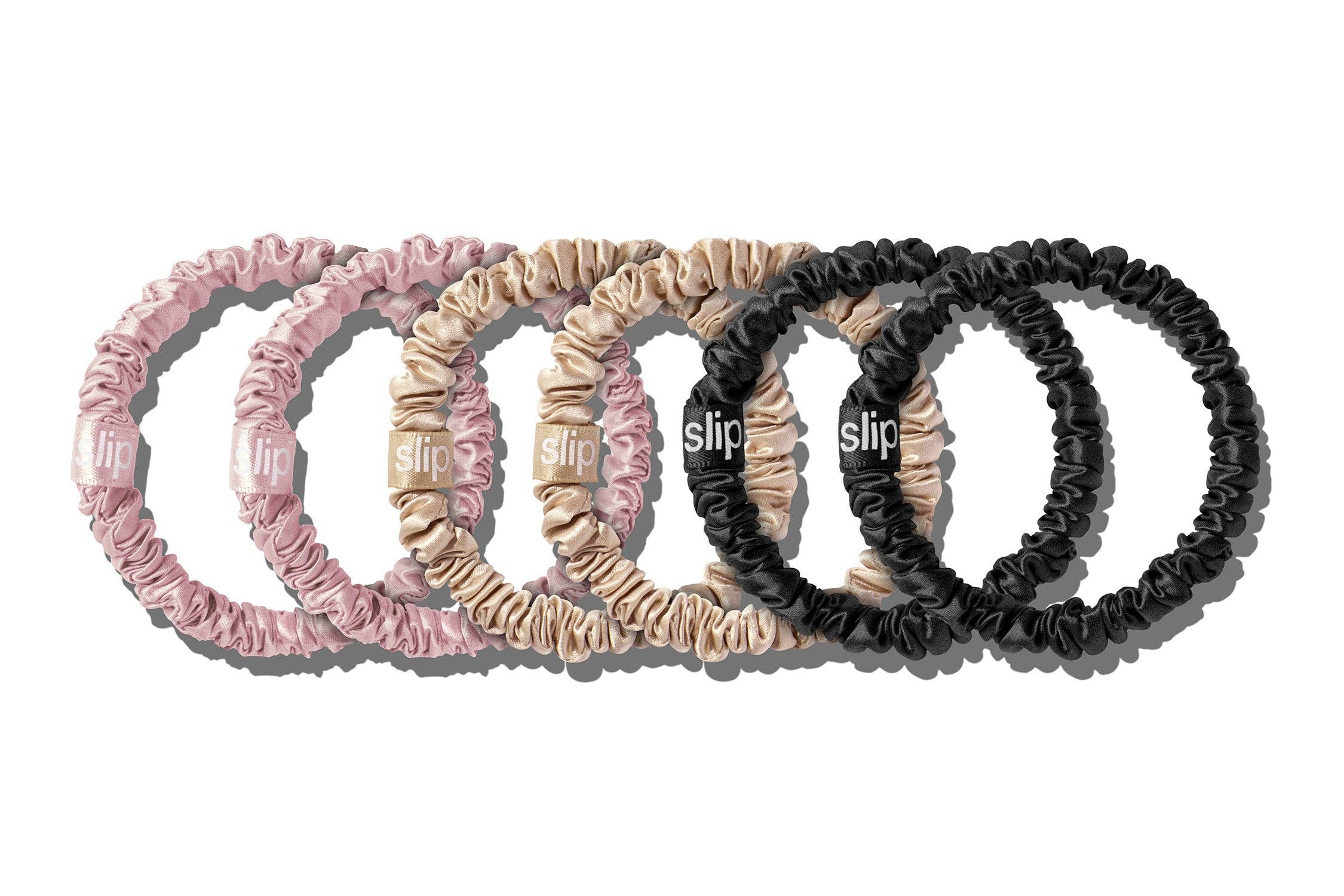 Multi Skinny Scrunchies Set