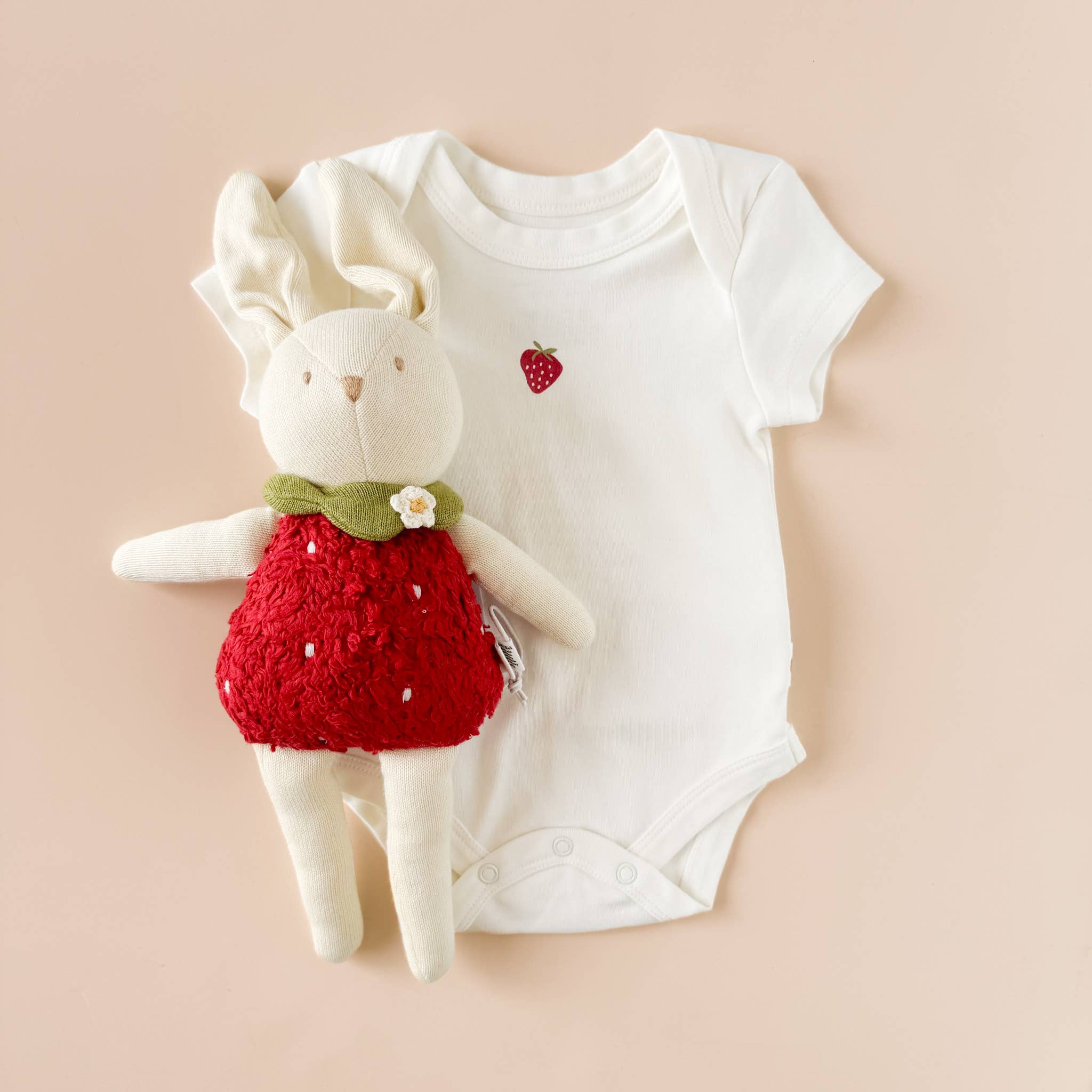 Strawberry Organic Cotton Onesie