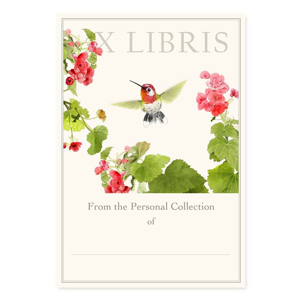 Anna's Hummingbird Bookplates