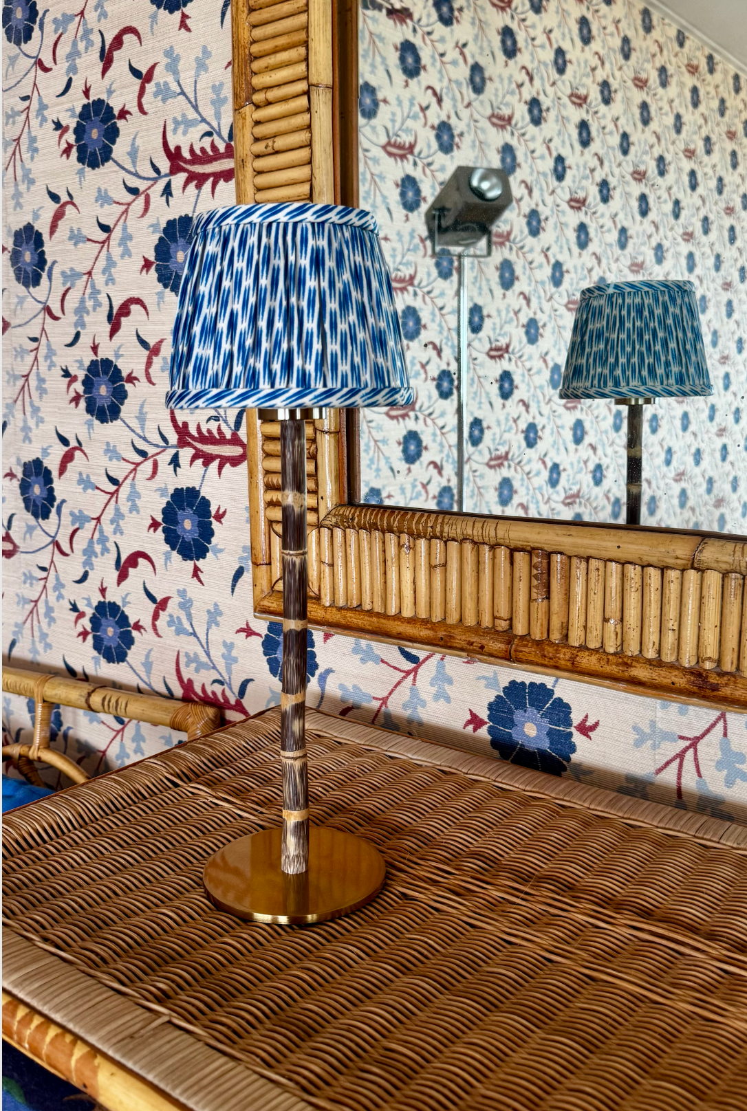 Beth Cordless Bamboo Lamp