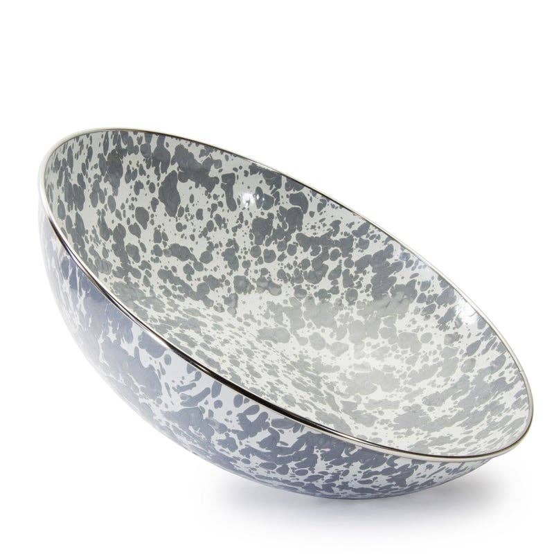 Enamelware Swirl Catering Bowl