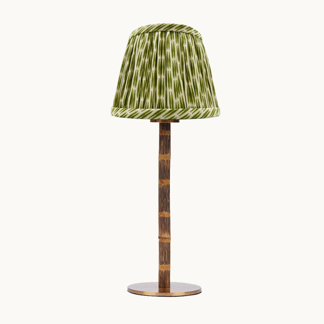 Jungle Cordless Bamboo Lamp