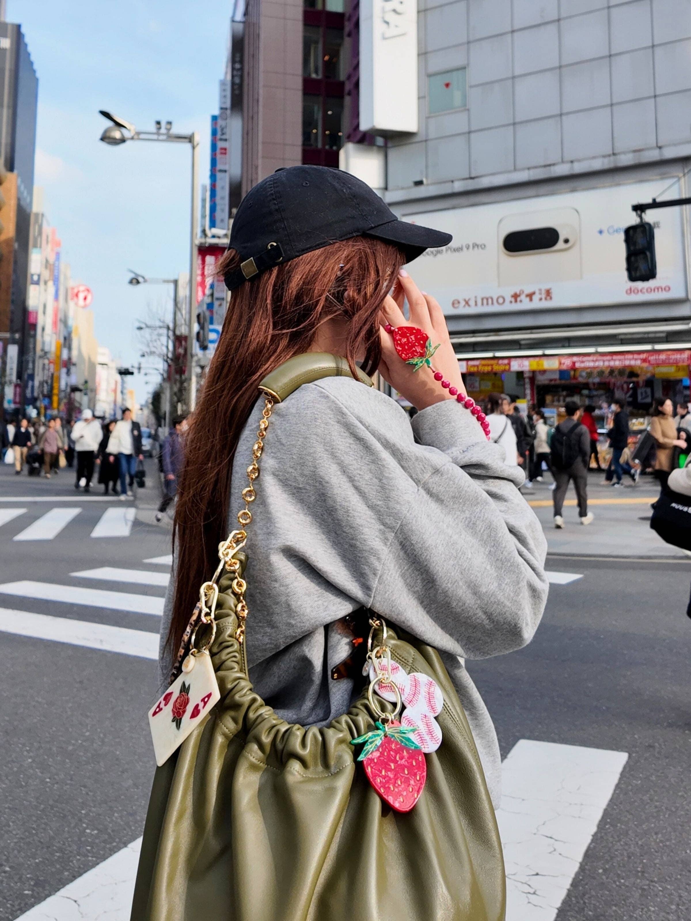Strawberry Keychain
