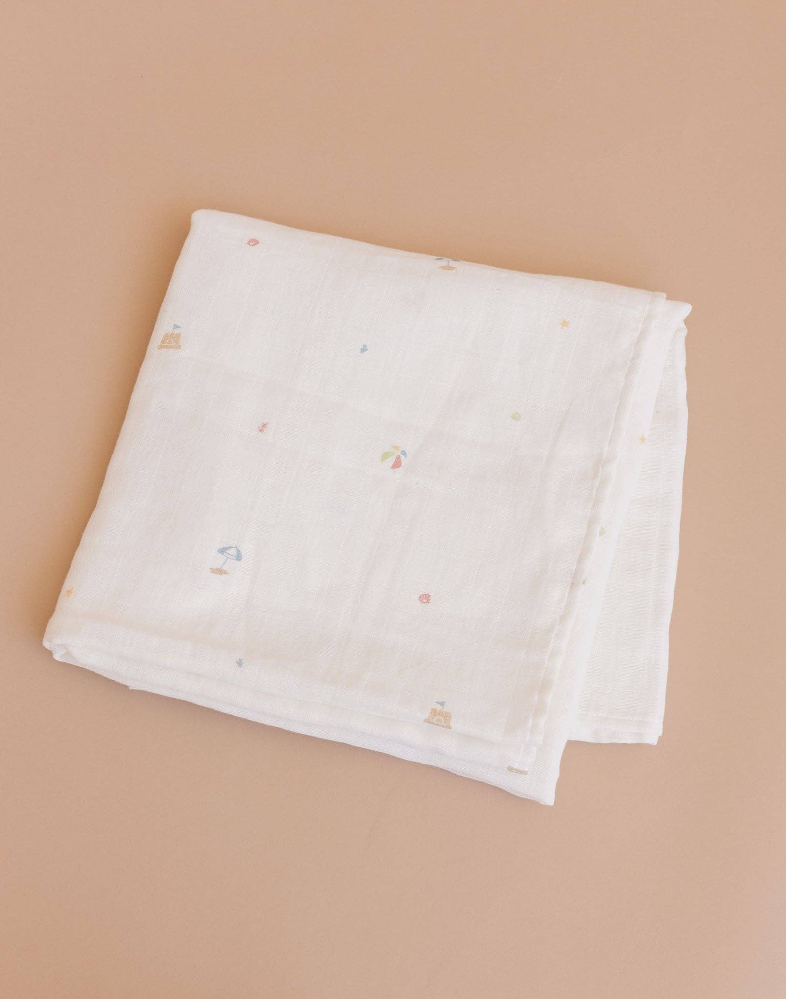 Beach & Ocean Fish Muslin Swaddle