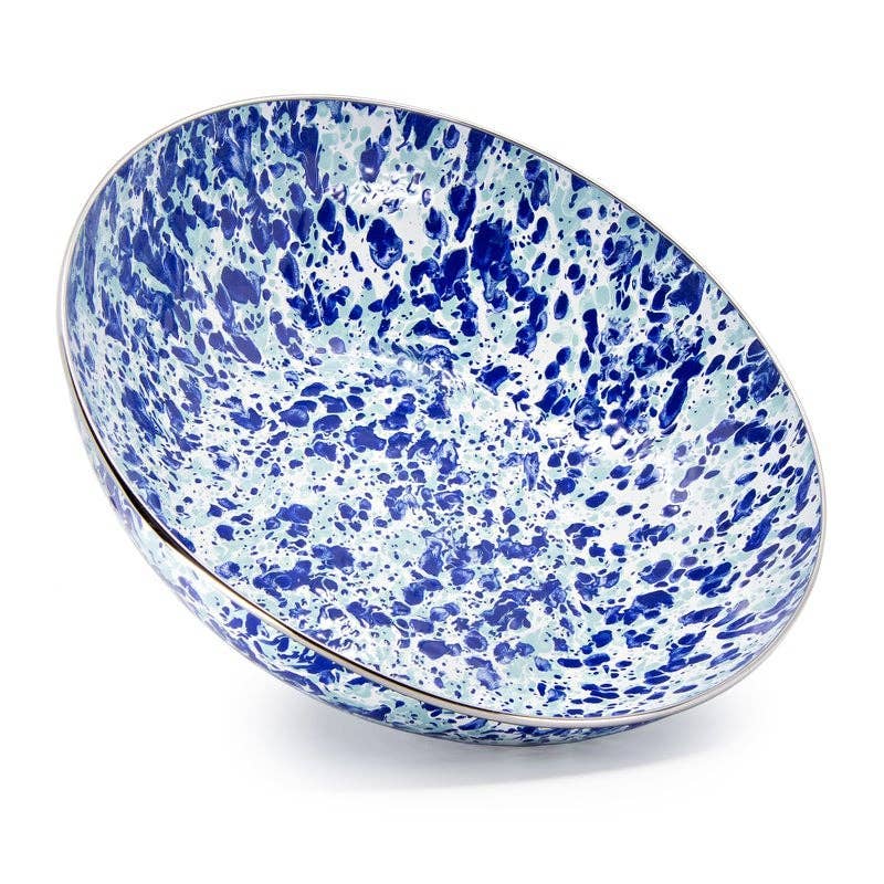 Enamelware Swirl Catering Bowl