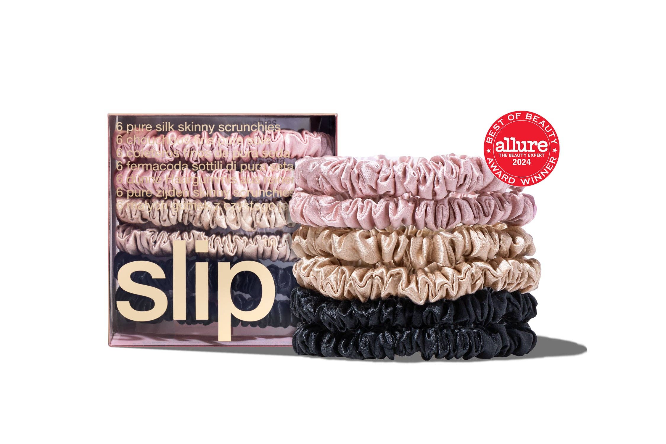 Multi Skinny Scrunchies Set