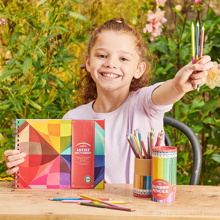 Rainbow Colored Pencils