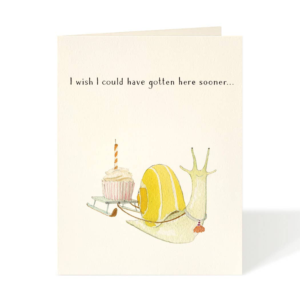 Snail Mail Birthday Card