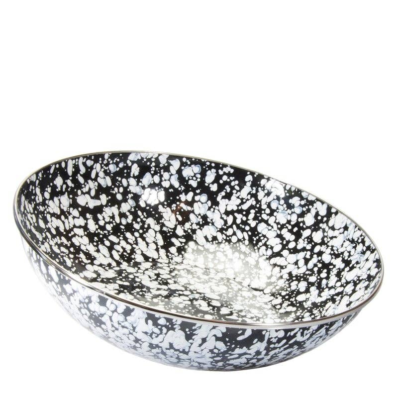 Enamelware Swirl Catering Bowl