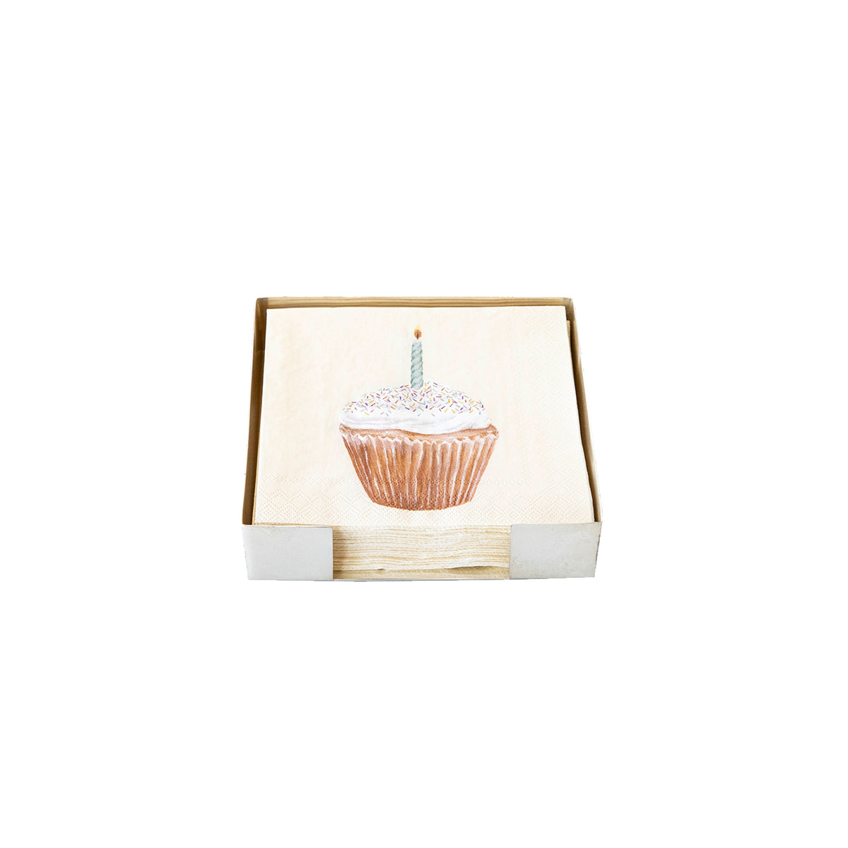 Silver Cocktail Napkin Holder
