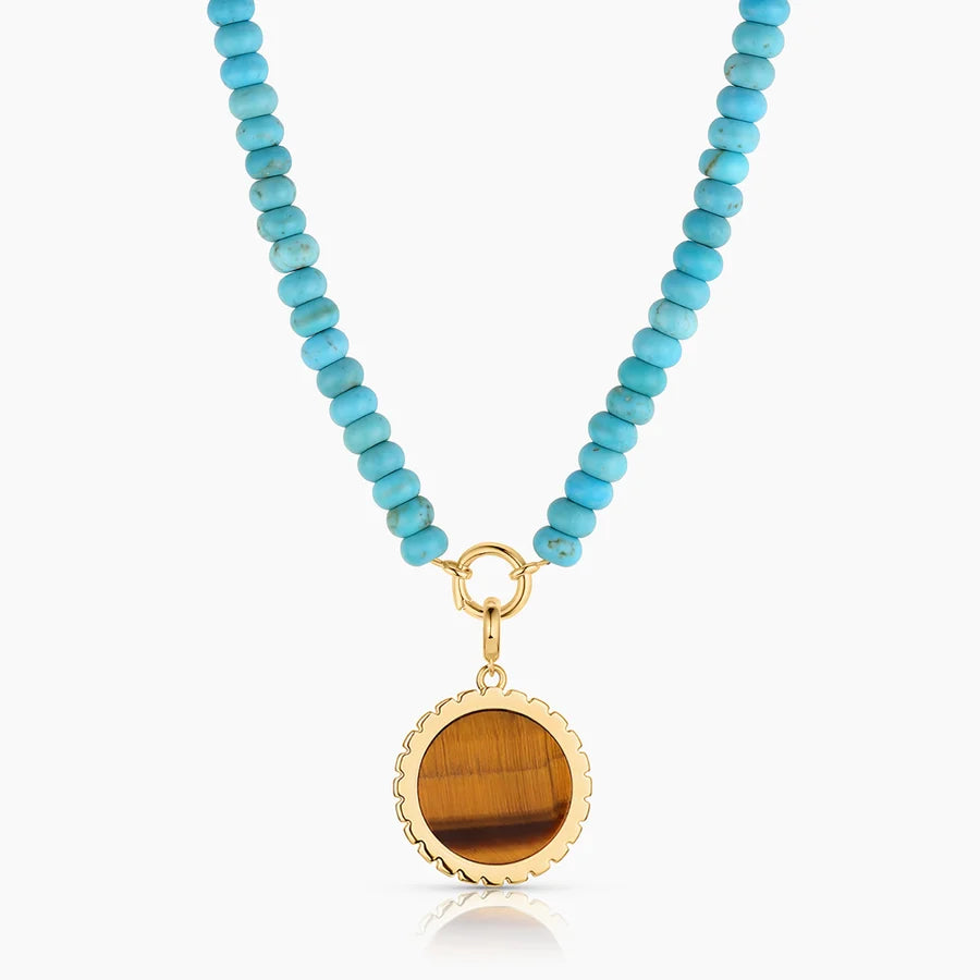 Cala Tigers Eye Bail Charm