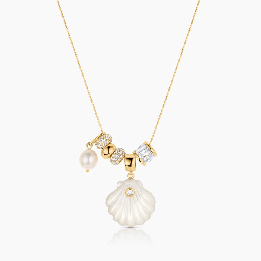 Coquille Soiree Mother of Pearl Necklace