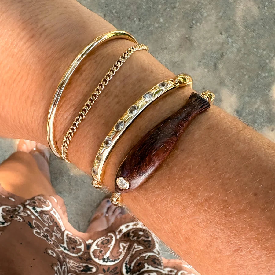 Fortuna Santal Fish Bangle