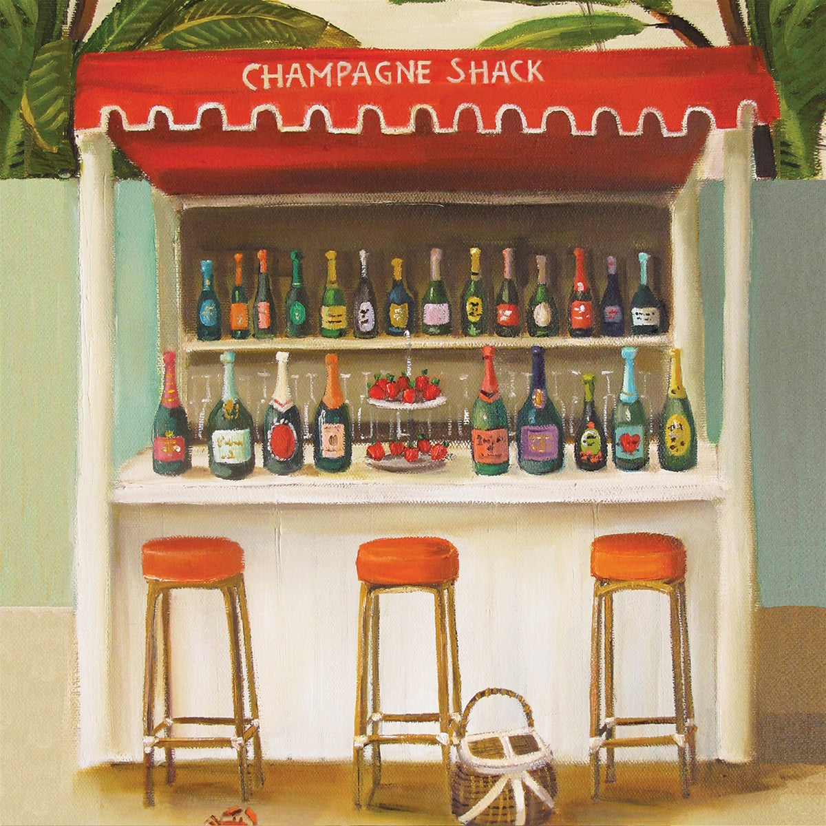 Champagne Shack Cocktail Napkins