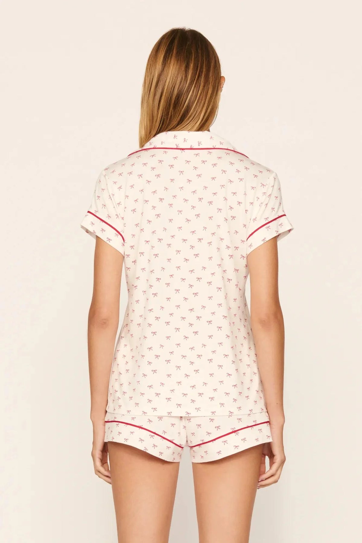 Gisele Shortie Pajamas Mini Bow