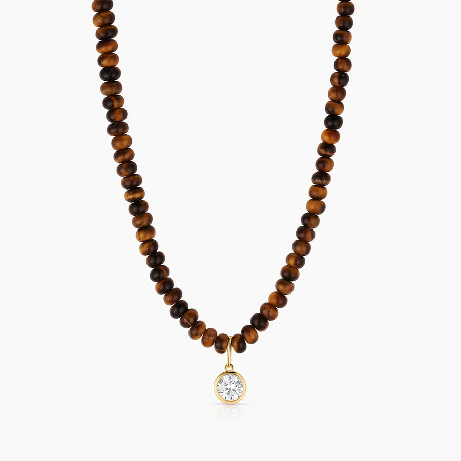 Paloma Dottie Tigers Eye Necklace