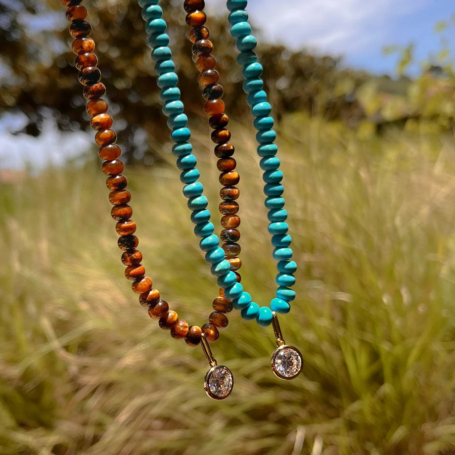 Paloma Dottie Turquoise Necklace