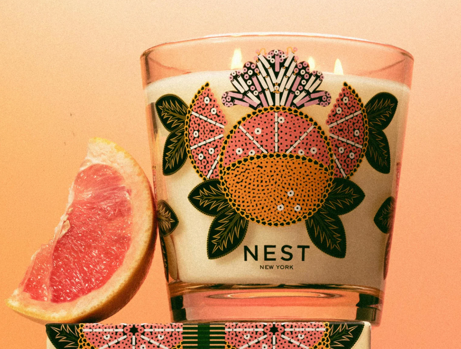 Grapefruit Decorative Luxury Candle
