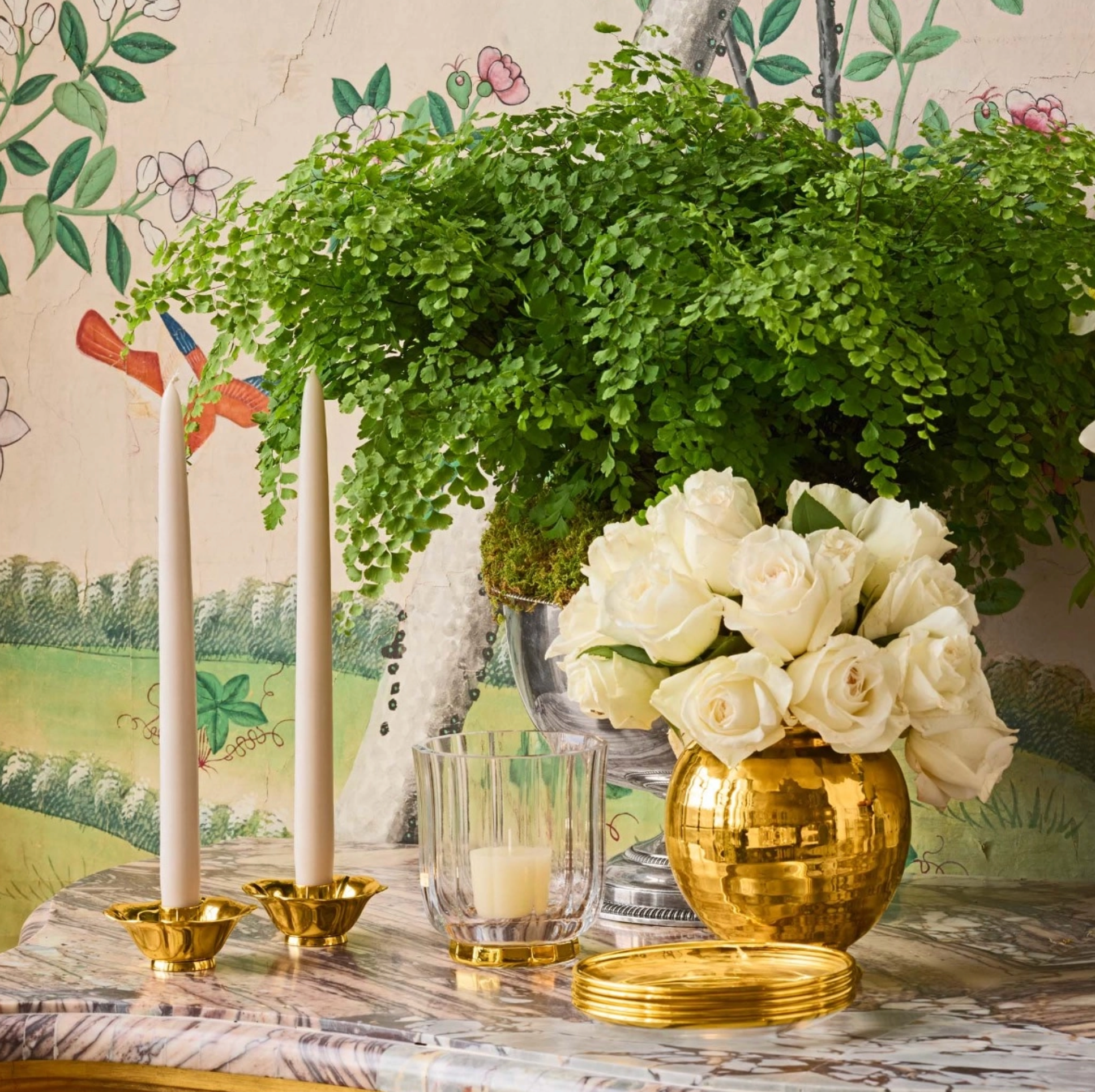 Olivia Taper Candleholders, Set of 2