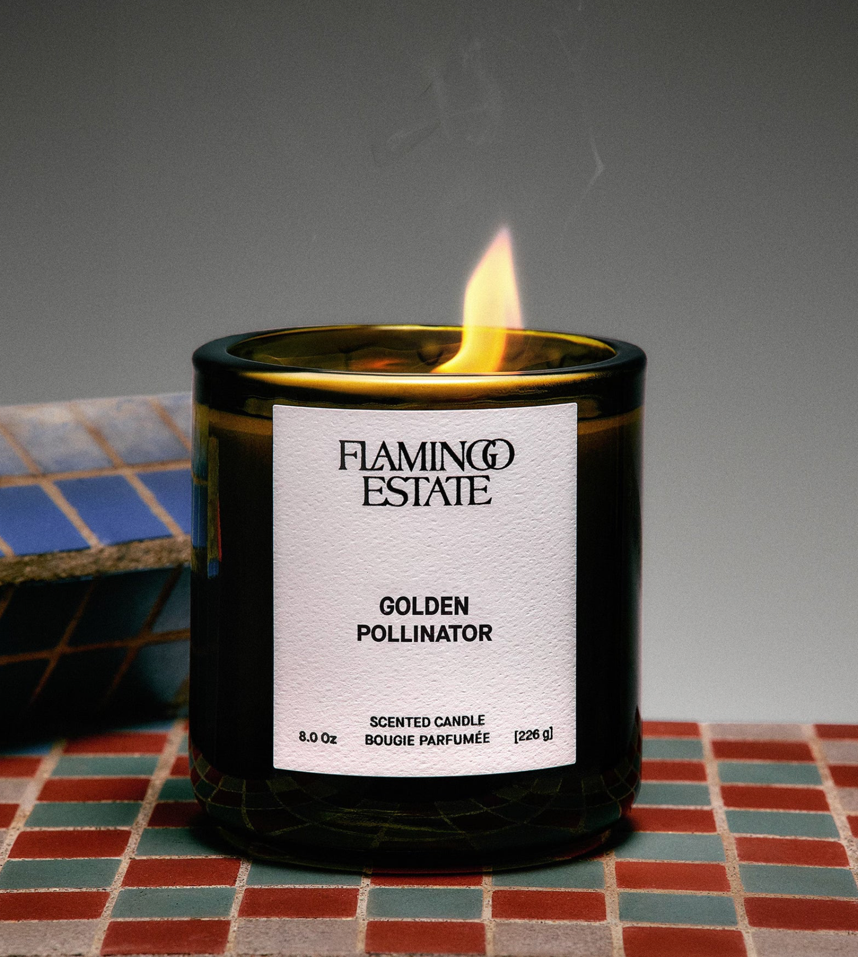 Golden Pollinator Candle