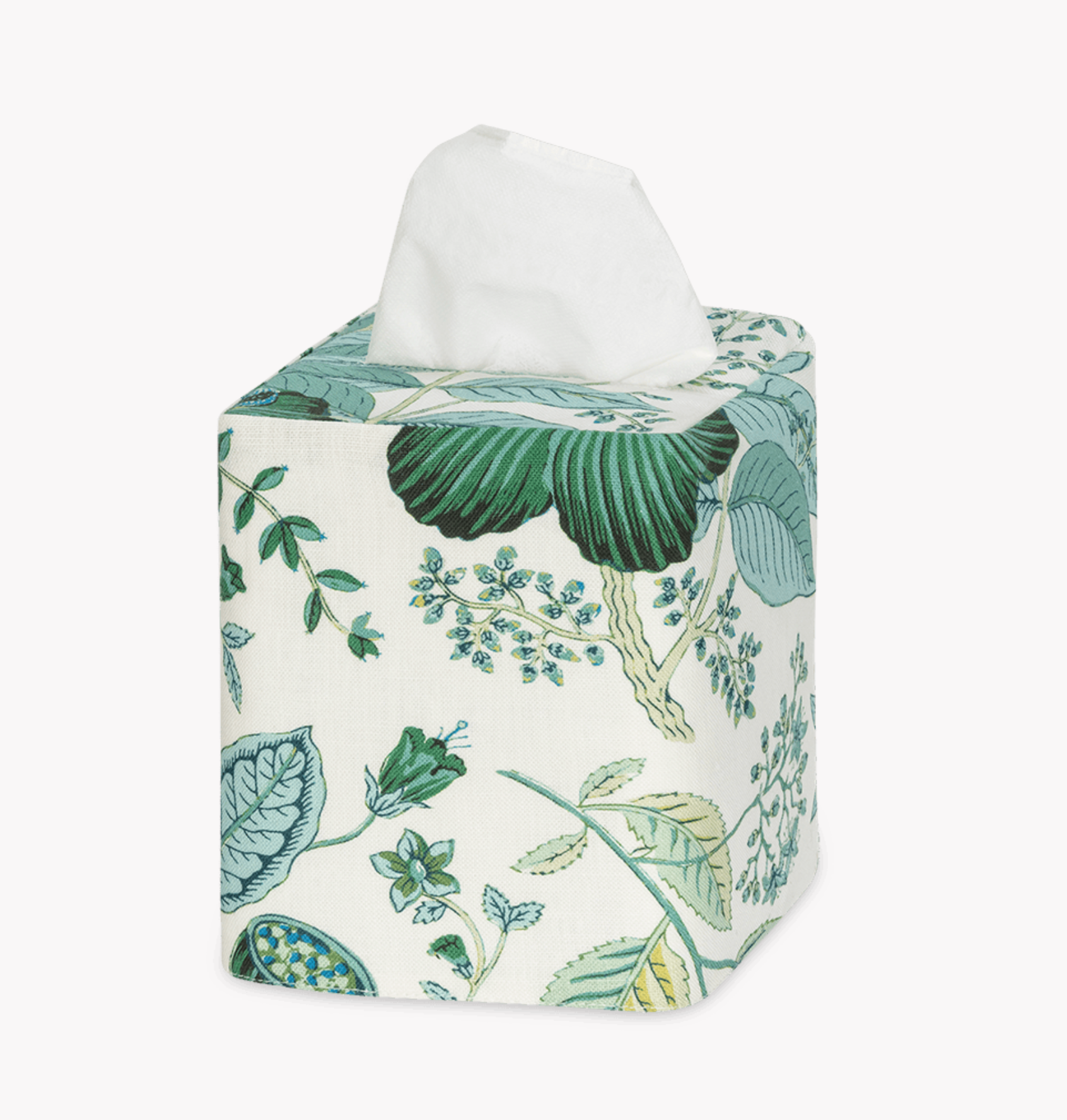 Pomegranate Linen Tissue Box Cover