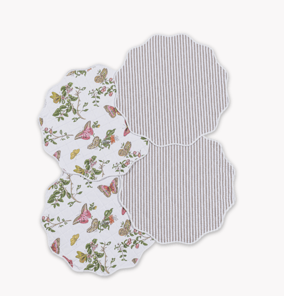 Baudin Butterfly Reversible Placemat, S/4