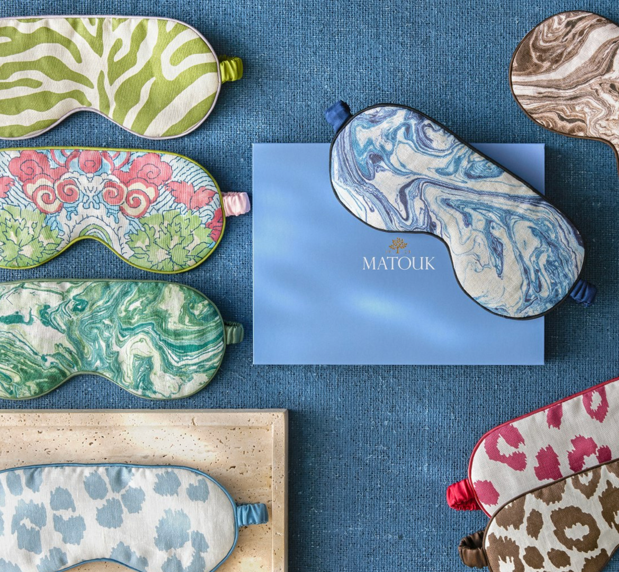 Balthazar Linen Sleep Mask