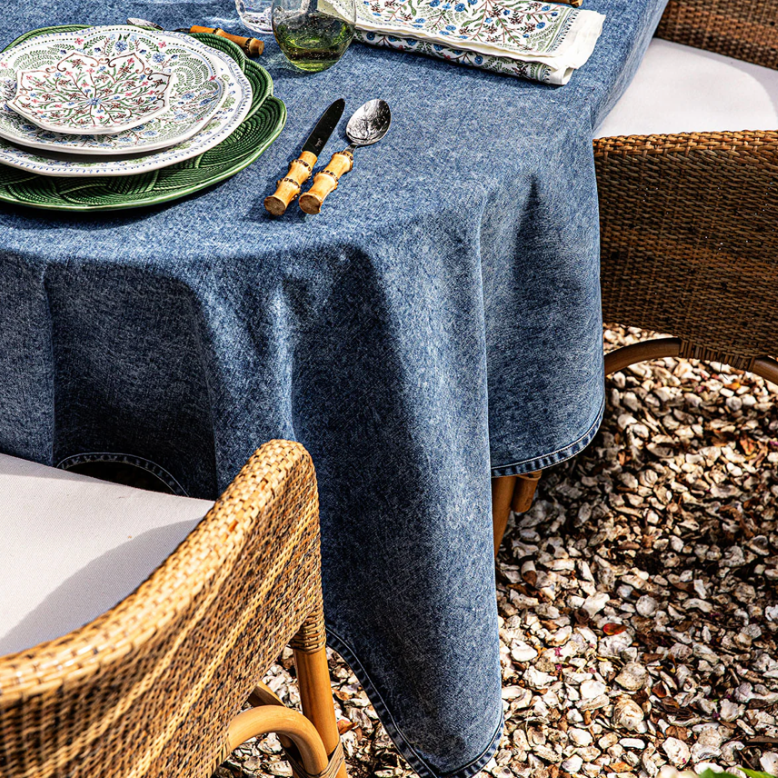 Denim 60" x 120" Tablecloth