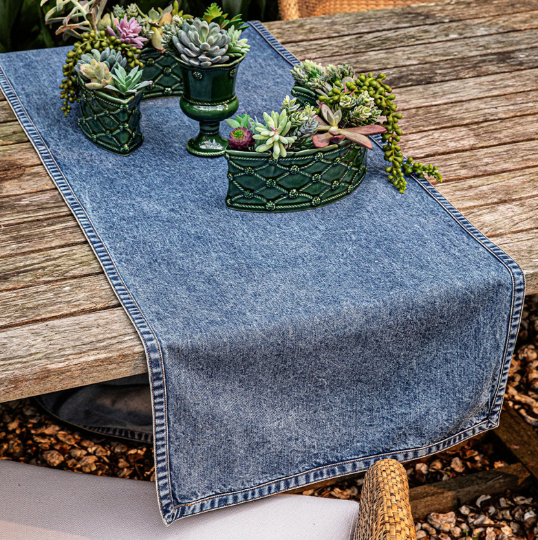 Denim Table Runner