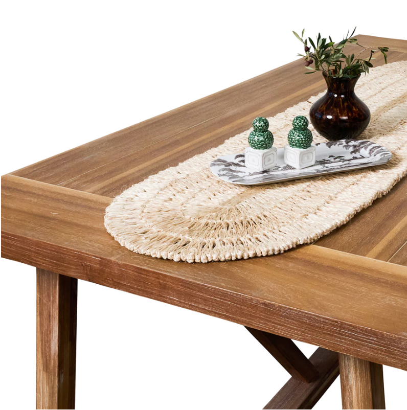 Straw Loop Table Runner