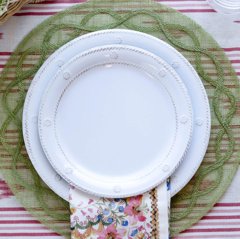 Berry & Thread Melamine Dessert Plate, S/4
